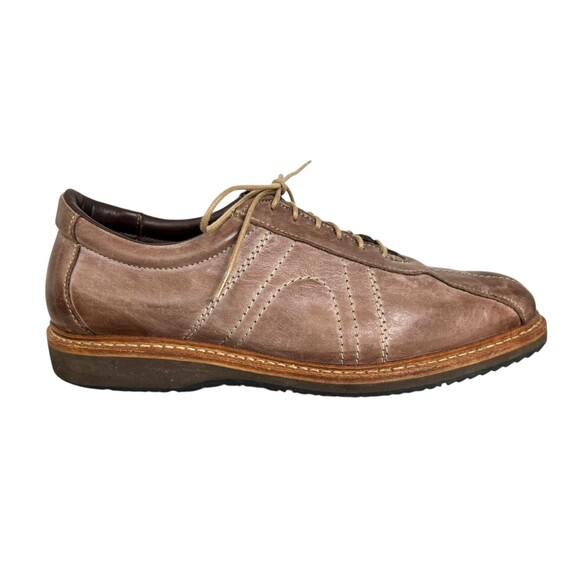 Allen Edmunds Brown Bicycle-toe Voyager Oxford Shoe 10.5 D Casual Walking Shoe main image 11